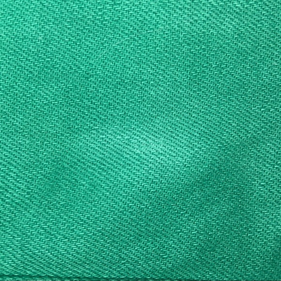 TOPSHOP Moto Green Jean Mini Skirt - Picture 8 of 11